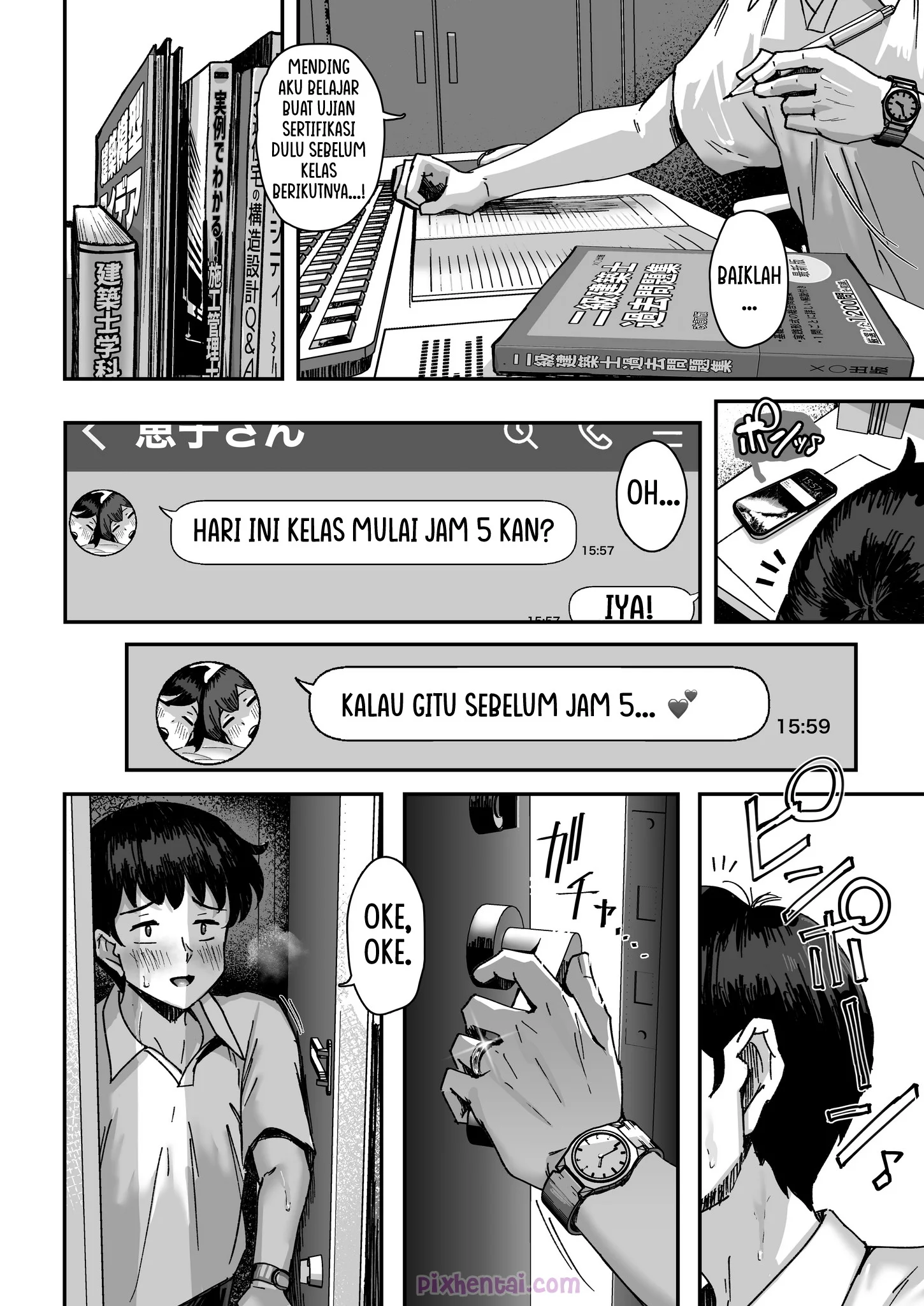 Komik hentai xxx manga sex bokep Shita no Kai no Yokkyuufuman na Mucchimuchi Mama-san kara no Approach ga Sugoi 51